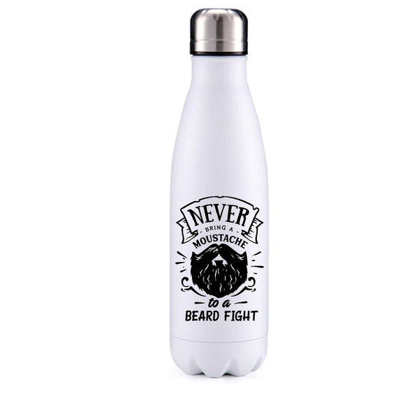 Beard Fight! insulated metal bottle