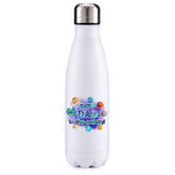 Best Dad in the Galaxy fathers day inspired insulated metal bottle
