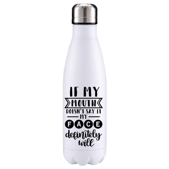 If my mouth didn't say it...... insulated metal bottle