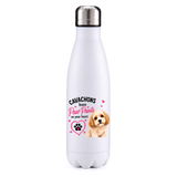 Cavachons Leave Pawprints Metal Insulated Bottle