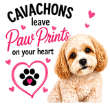 Cavachons Leave Pawprints Metal Insulated Bottle