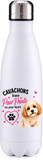 Cavachons Leave Pawprints Metal Insulated Bottle
