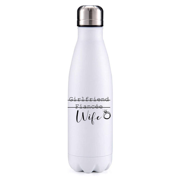 Girlfriend, Fiancee, Wife insulated metal bottle