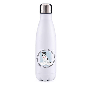 Jack Russell Blue Insulated Metal Bottle