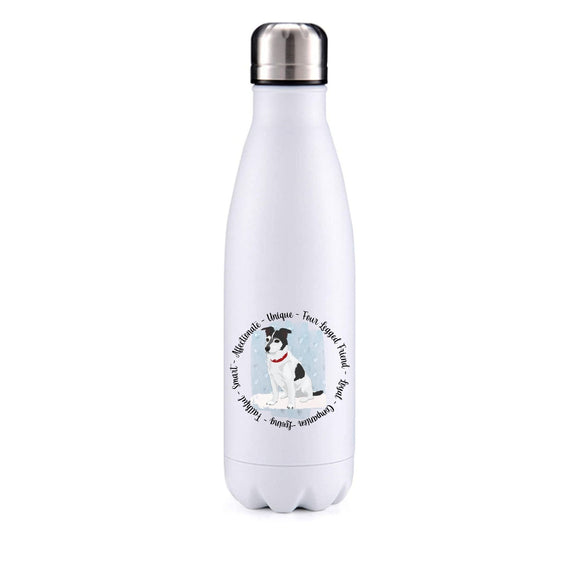 Jack Russell Blue Insulated Metal Bottle