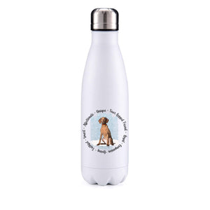 Hungarian Vizsla Blue Insulated Metal Bottle