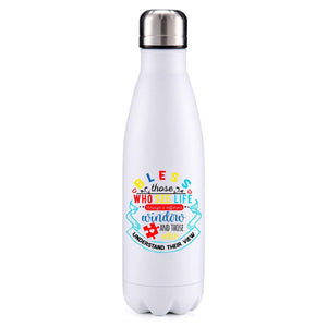 Autism - through a different window insulated metal bottle