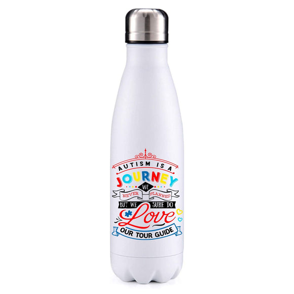 Autism - A journey insulated metal bottle