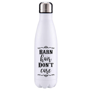 Barn Hair Don't Care Horse Inspired insulated metal bottle