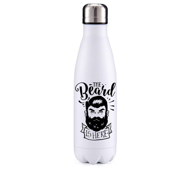 The beard is here! insulated metal bottle