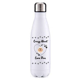 Crazy about Cava Poos Dog Obsession insulated metal bottle