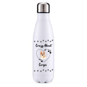 Crazy about Corgis Dog Obsession insulated metal bottle