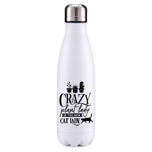 Crazy Plant Lady insulated metal bottle
