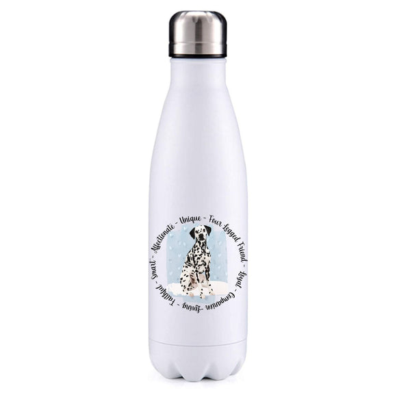 Dalmation very spotty blue insulated metal bottle