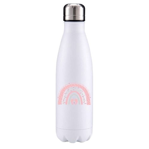 Happy Mothers Day from inside your tummy pink insulated metal bottle