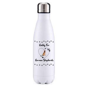 Giddy for German Shepherds Dog Obsession insulated metal bottle