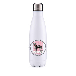 Great Dane Pink Insulated Metal Bottle