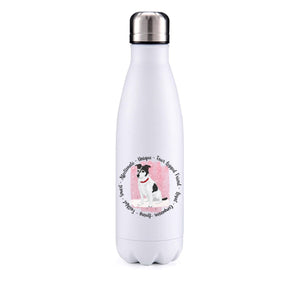 Jack Russell Pink Insulated Metal Bottle