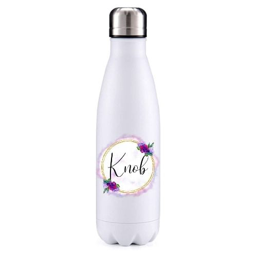 Knob insulated metal bottle