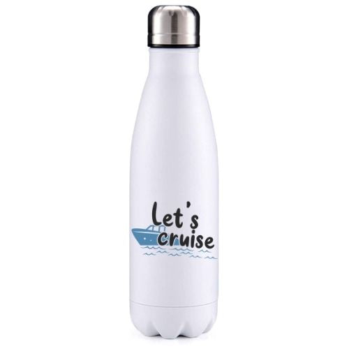 Let's cruise 1 summer inspired insulated metal bottle