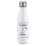 Loopy for Labradors dog obsession insulated metal bottle