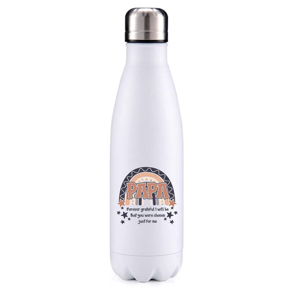 Papa Fathers Day Option 1 Insulated Metal Bottle