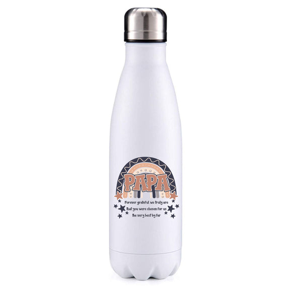 Papa Fathers Day Option 2 Insulated Metal Bottle