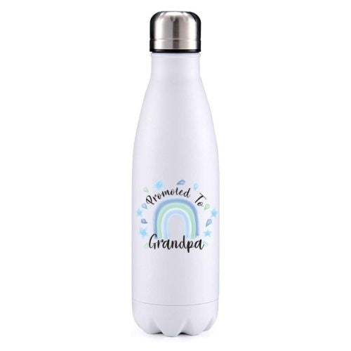 Promoted to Grandpa insulated metal bottle