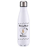 Raving about Retrievers 1 dog obsession insulated metal bottle