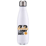 Shades and Sunny Days summer inspired insulated metal bottle