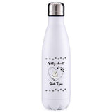 Silly about Shih Tzus dog obsession insulated metal bottle