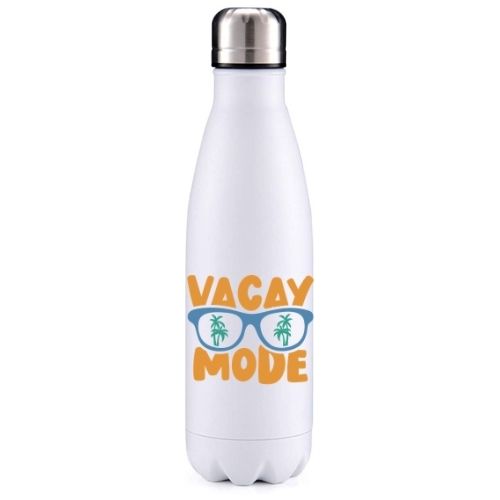 Vacay Mode summer inspired insulated metal bottle