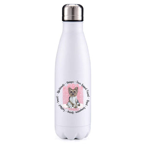 Yorkshire Terrier sand pink Insulated Metal Bottle